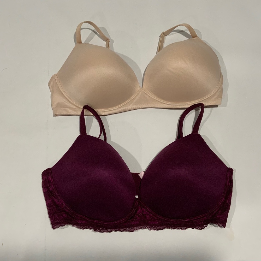 Body by Victoria Victoria's Secret Maternity/Nursing Bra Smooth Marzipan Purple